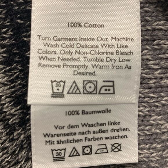 $5 add on item,Eddie Bauer Long sleeve cotton striped sweater - Picture 7 of 15